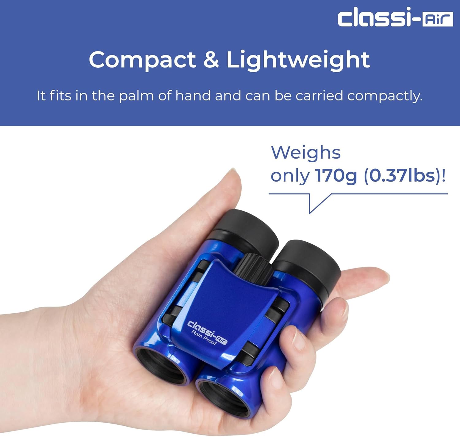 Kenko Binocoli Classi-Air 8x21 DH, Blu - immagine 3