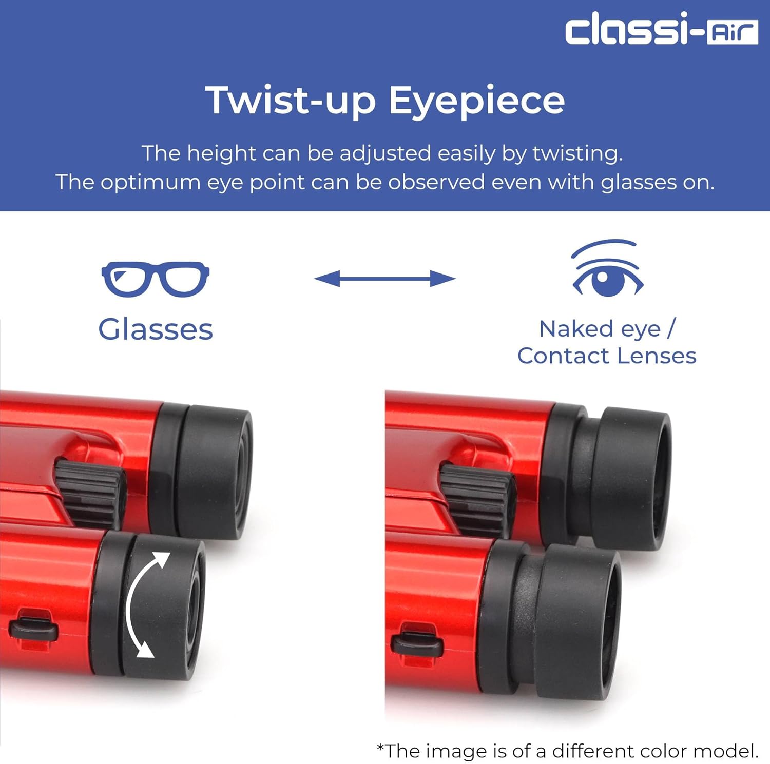 Kenko Binocoli Classi-Air 8x21 DH, Blu - immagine 6