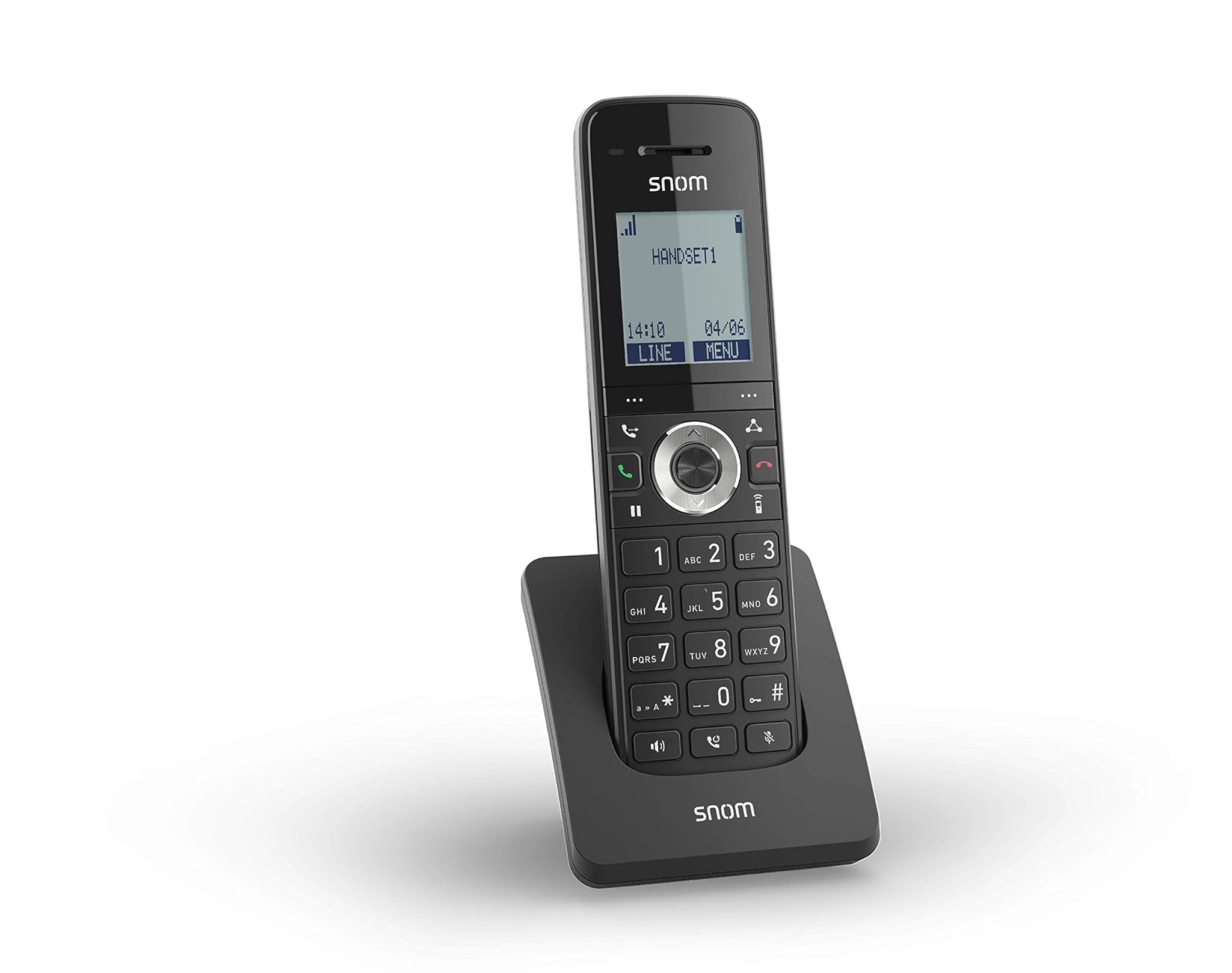 Snom M15 P-DECT Telefono Cordless, Nero