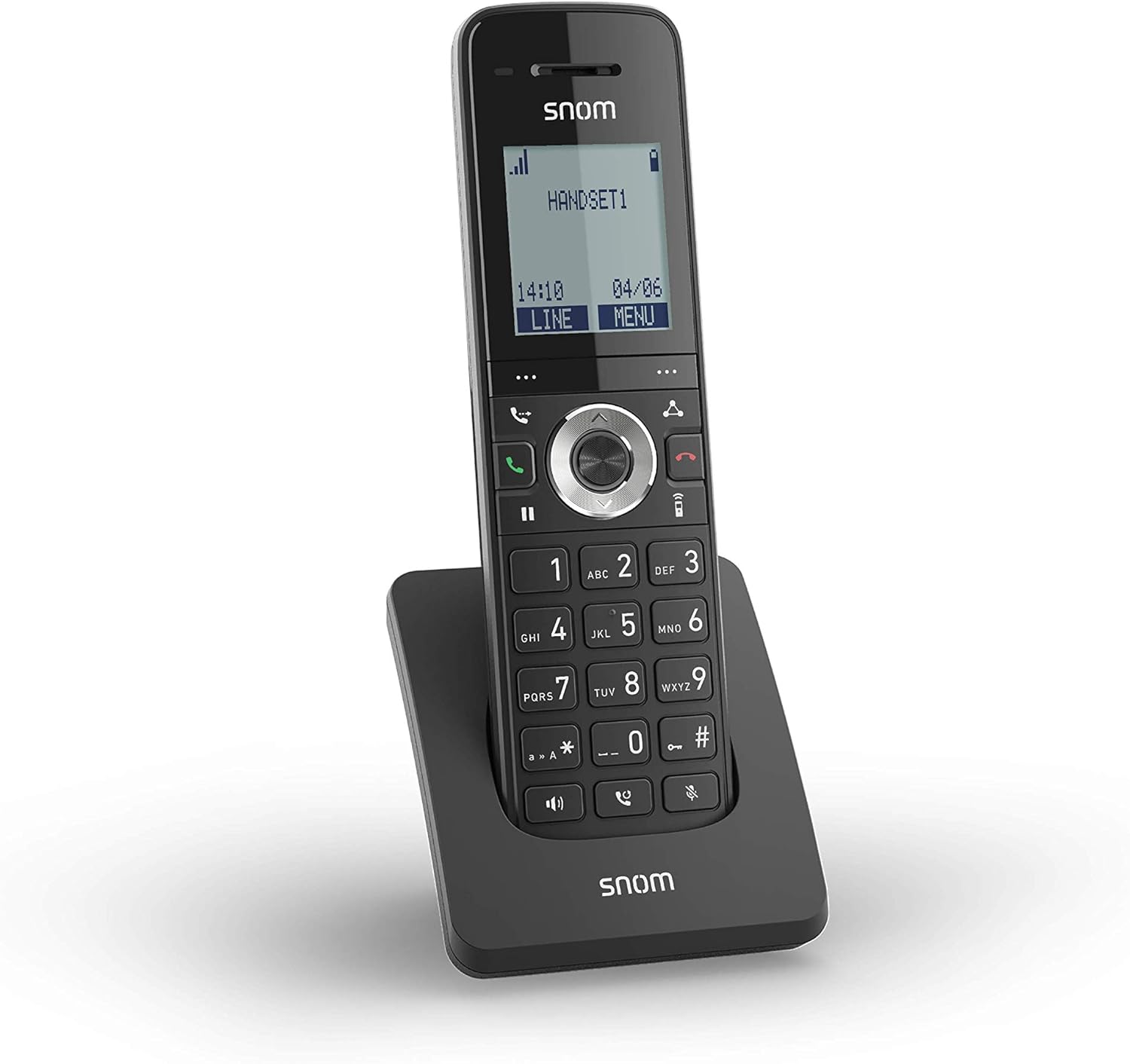 Snom M15 P-DECT Telefono Cordless, Nero - immagine 1