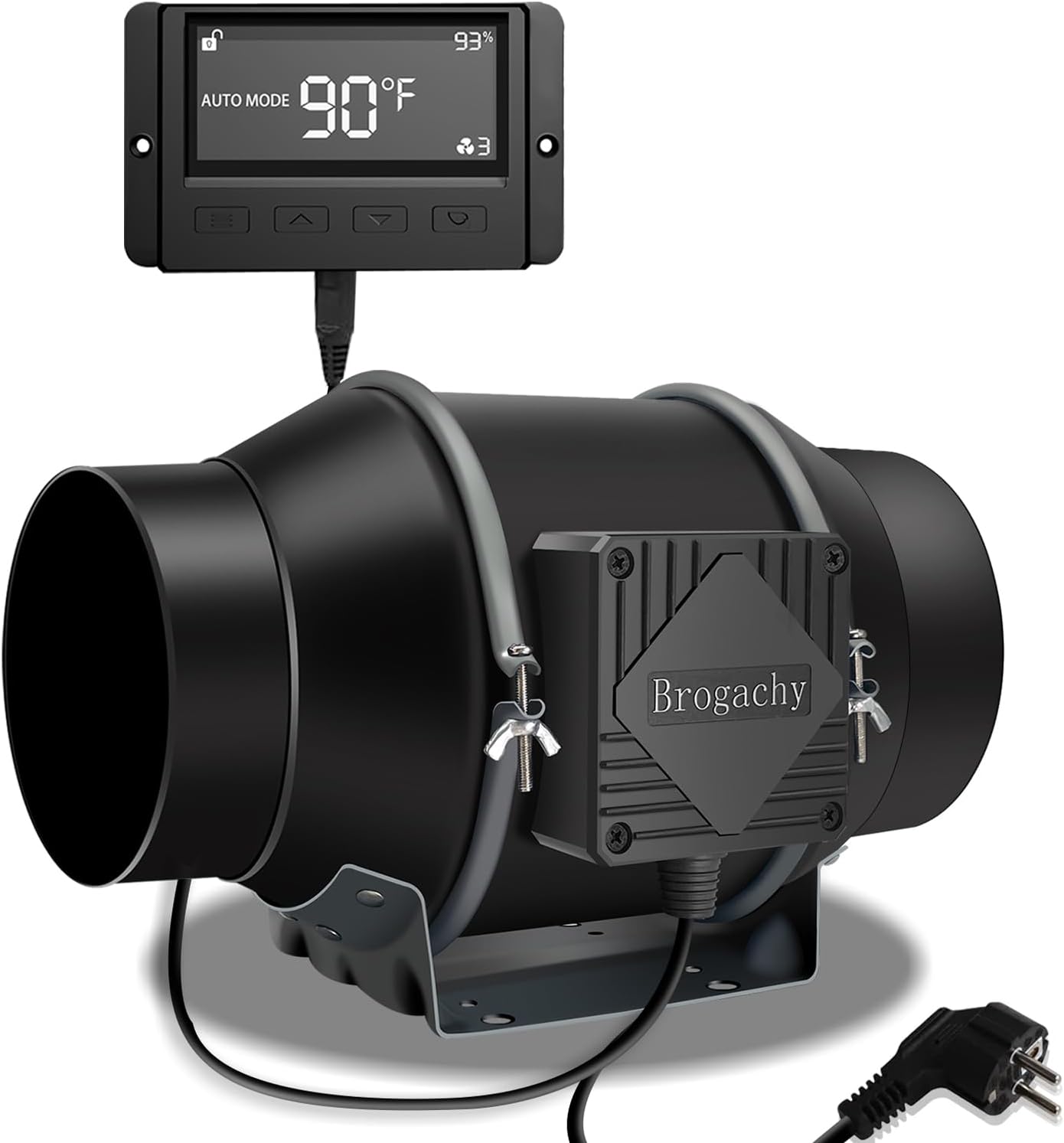 Brogachy Ventola Aspirazione Intelligente 150mm 684m³/h