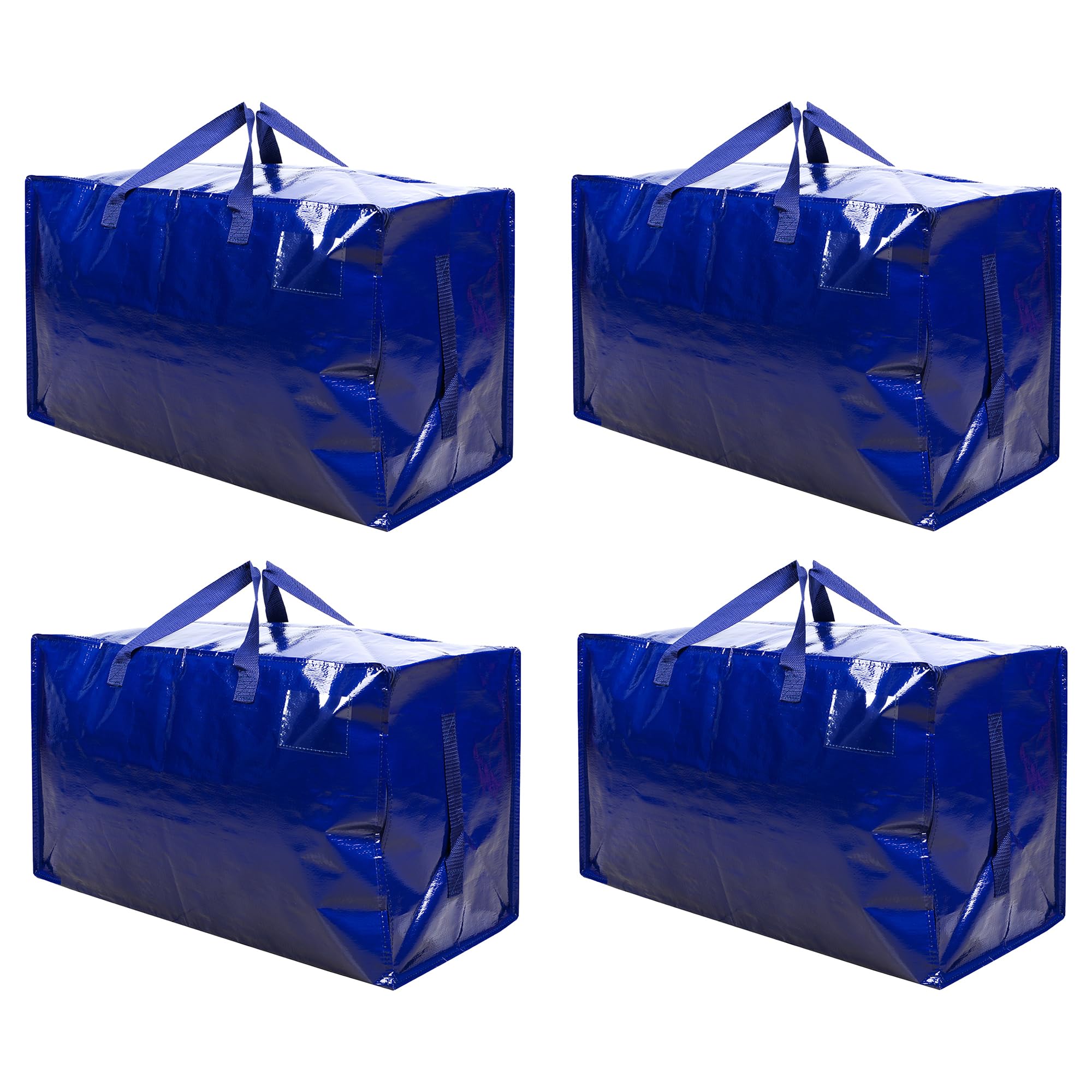 Veno Set 4 Borse Trasloco Grandi 100l, Blu