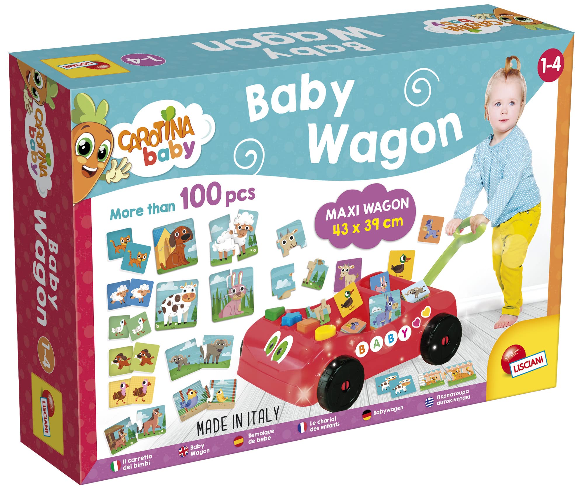 LISCIANI Carotina Baby Wagon - Carrello dei Bambini