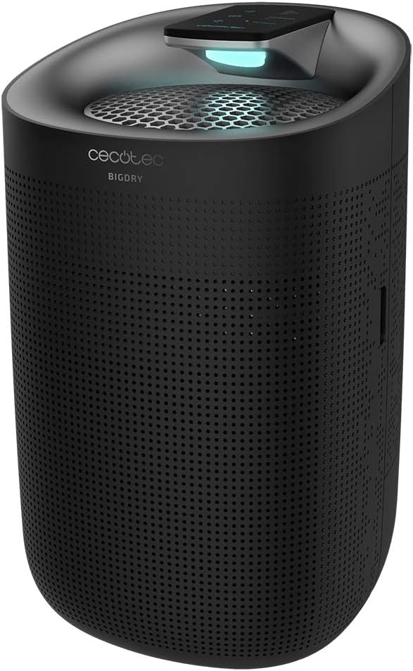 Cecotec Deumidificatore elettrico silenzioso BigDry 3000 Deumidificazione fino a 750 ml/giorno, serbatoio da 1 litro, 3 processi di filtrazione, 3 velocità, potenza 45 W, 04300034 - immagine 1