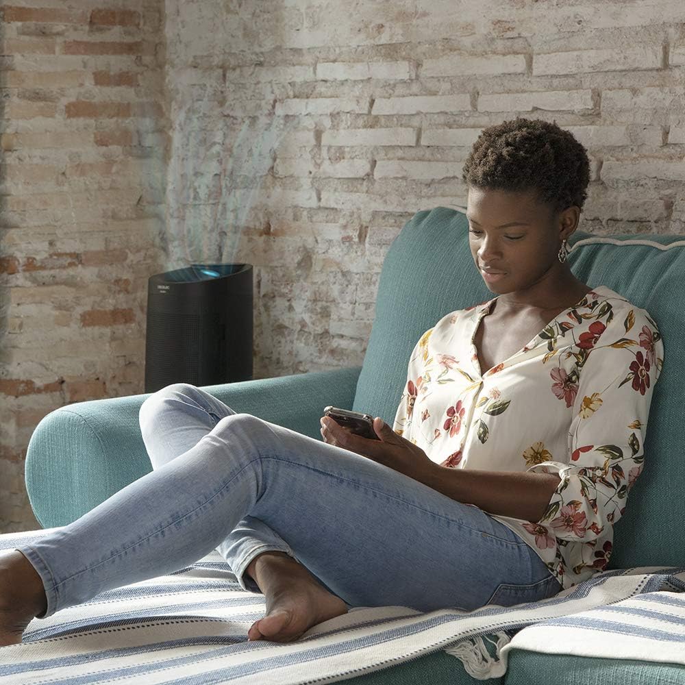 Cecotec Deumidificatore elettrico silenzioso BigDry 3000 Deumidificazione fino a 750 ml/giorno, serbatoio da 1 litro, 3 processi di filtrazione, 3 velocità, potenza 45 W, 04300034 - immagine 4