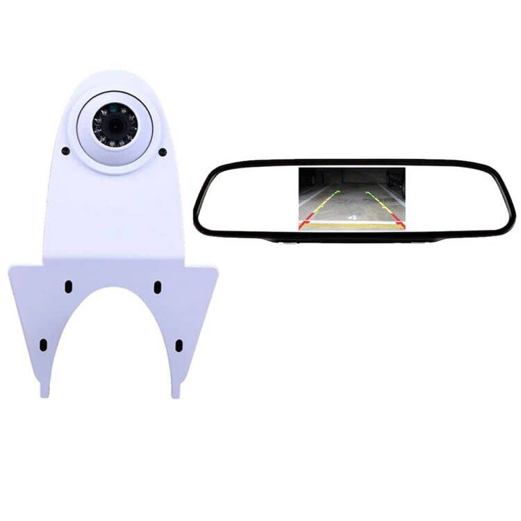 Telecamera Retromarcia Impermeabile con Specchietto 4.3"