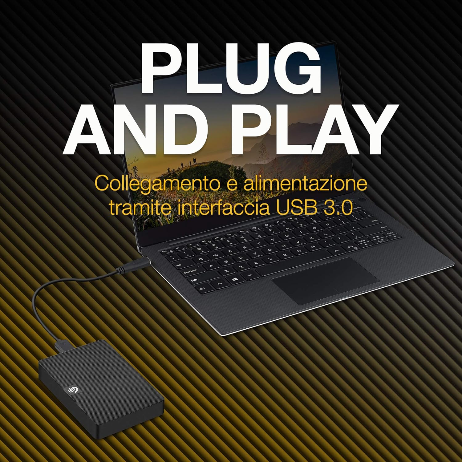 Seagate Expansion 4 TB - Hard Disk Esterno 3.5" - immagine 5