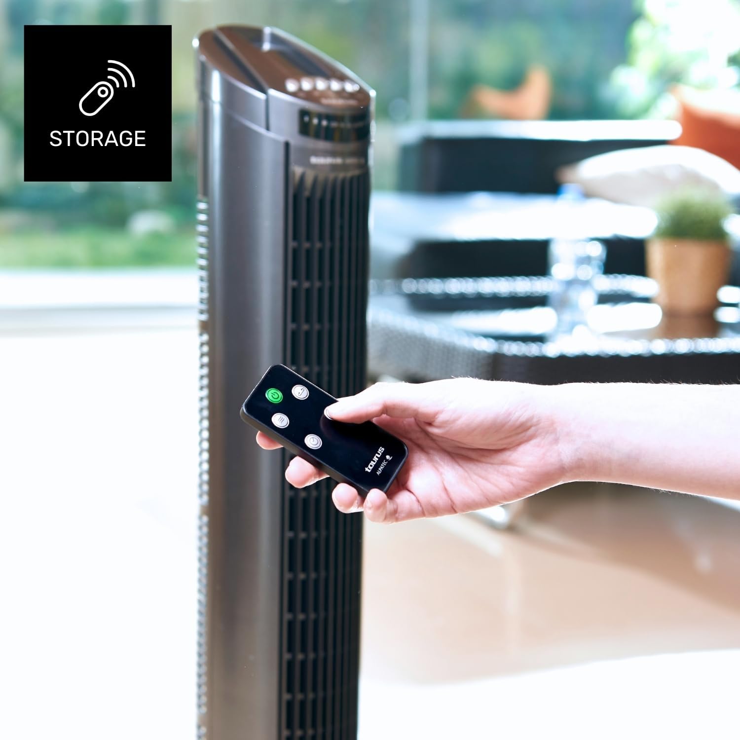 Taurus Babel RC Ventilatore a Torre 45W, Grigio - immagine 5