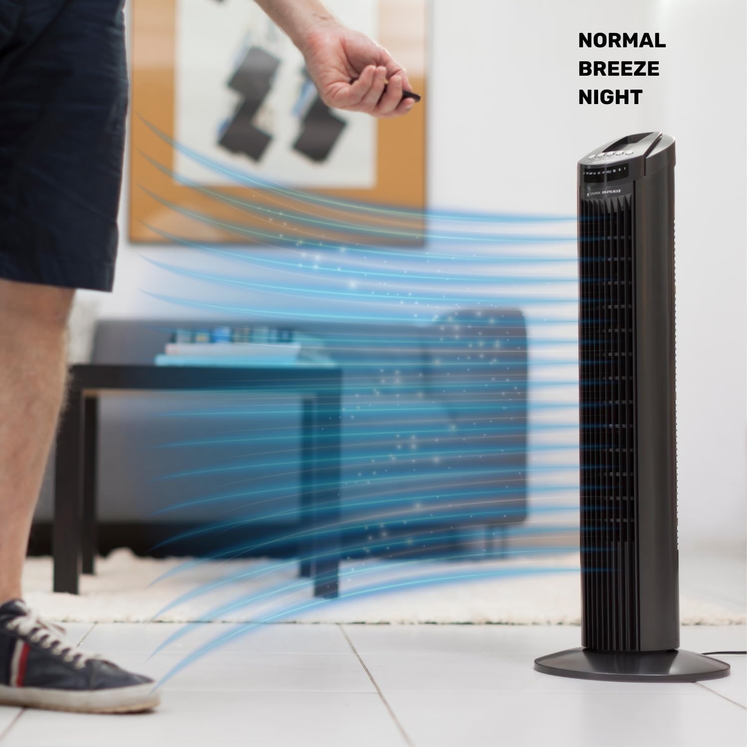 Taurus Babel RC Ventilatore a Torre 45W, Grigio - immagine 9