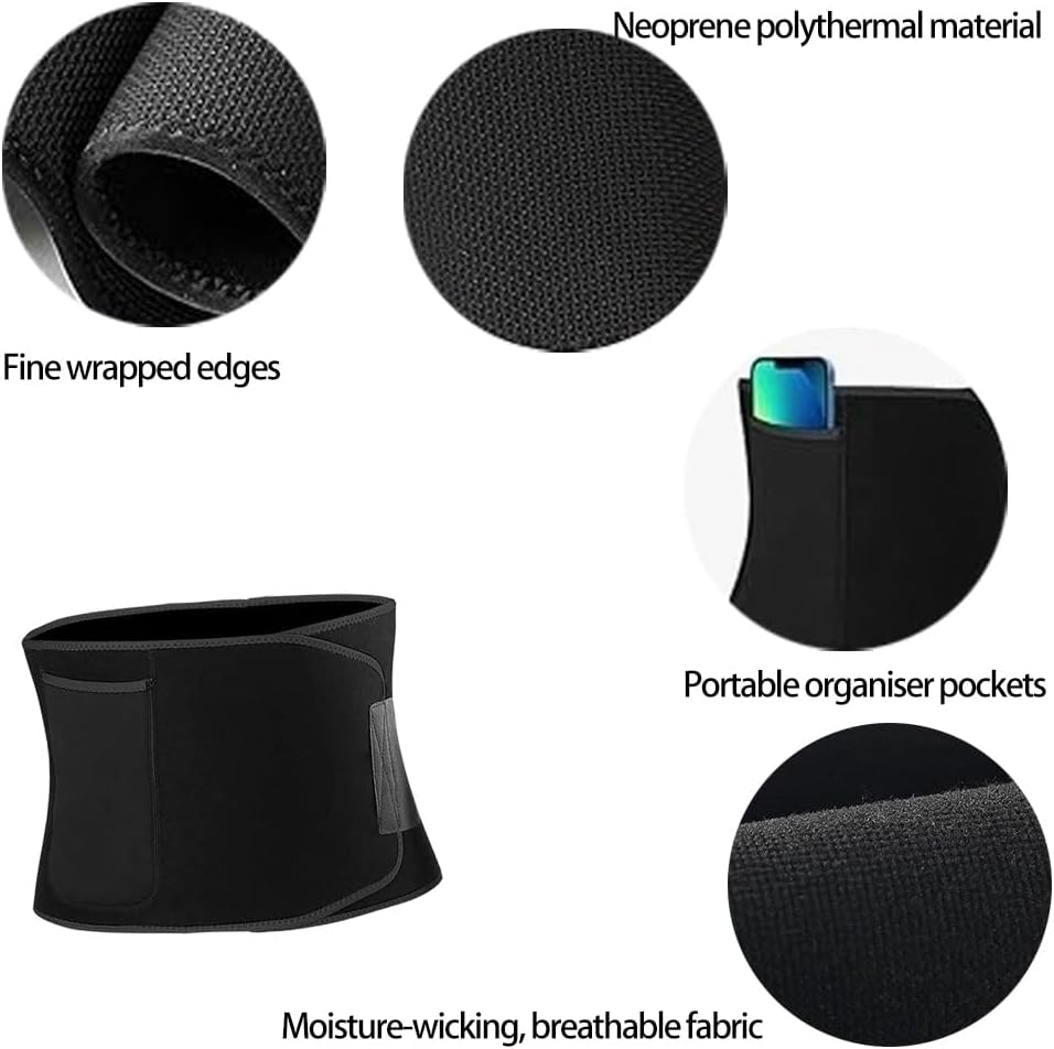 Fascia Addominale Dimagrante Regolabile Uomo Donna - immagine 6