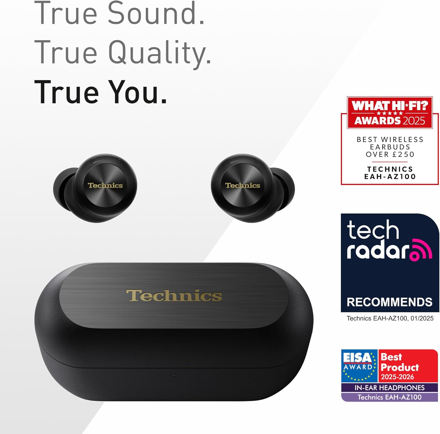 Technics EAH-AZ100E-K Auricolari Wireless Noise Cancelling, Nero - immagine 2