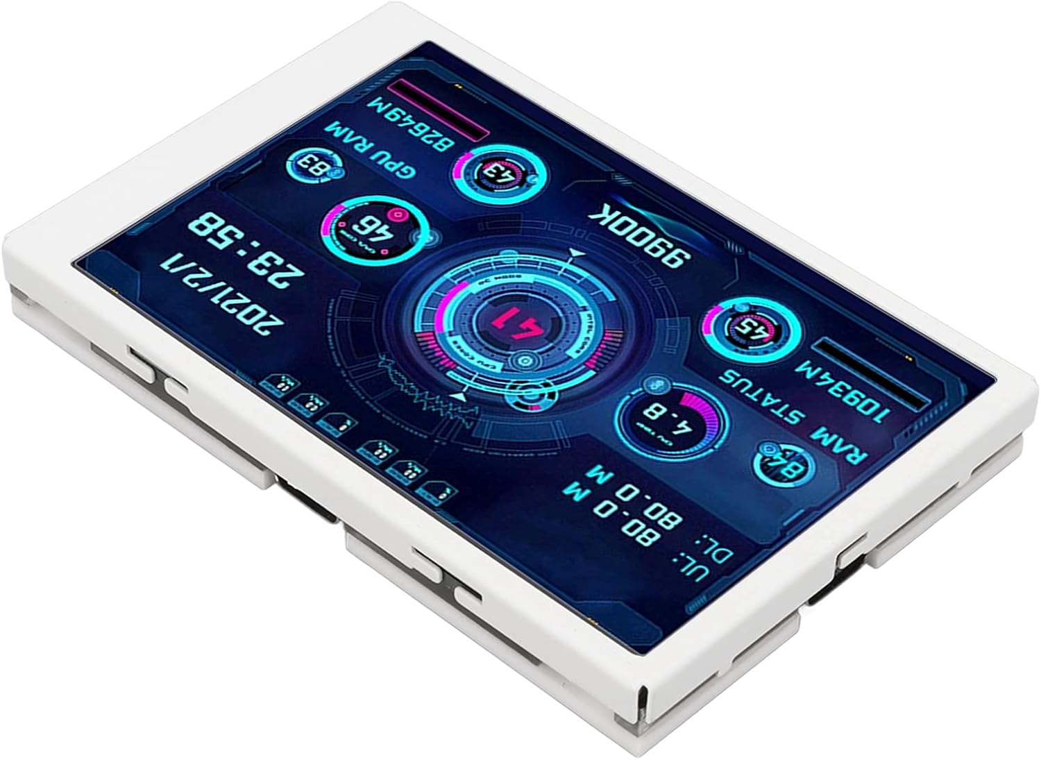 Monitor Temperatura PC 3.5 Pollici, Bianco - immagine 3