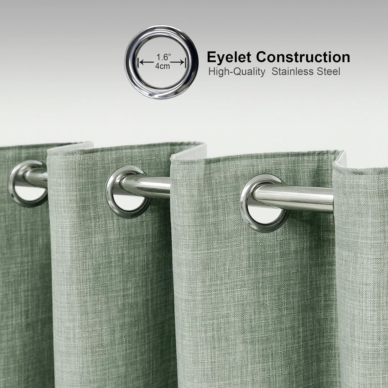 Always4u Tende Oscuranti Eleganti 260x140 cm (2 pz) - immagine 5