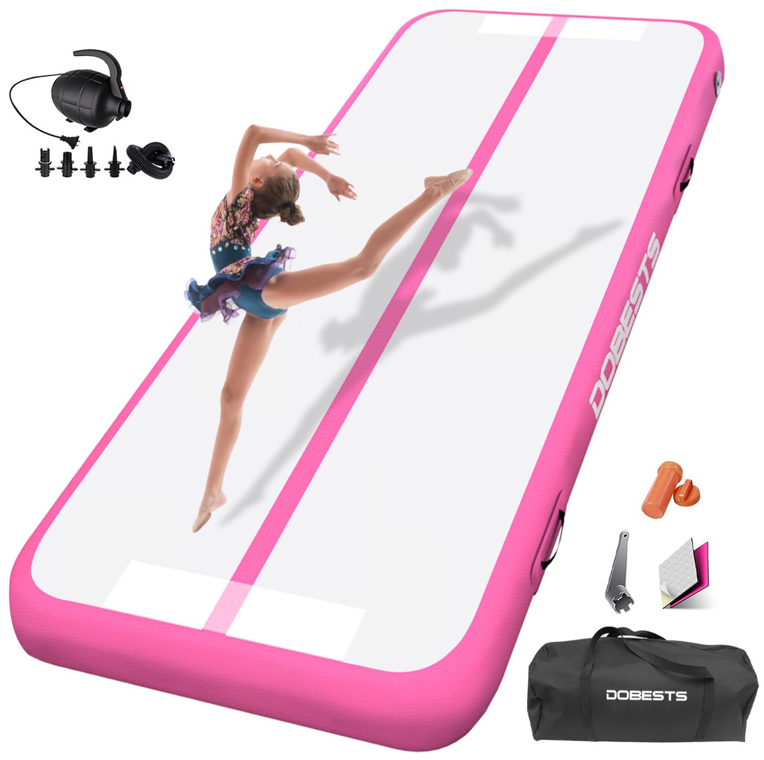 Dobests Tappetino Ginnastica Gonfiabile Air Track 10cm