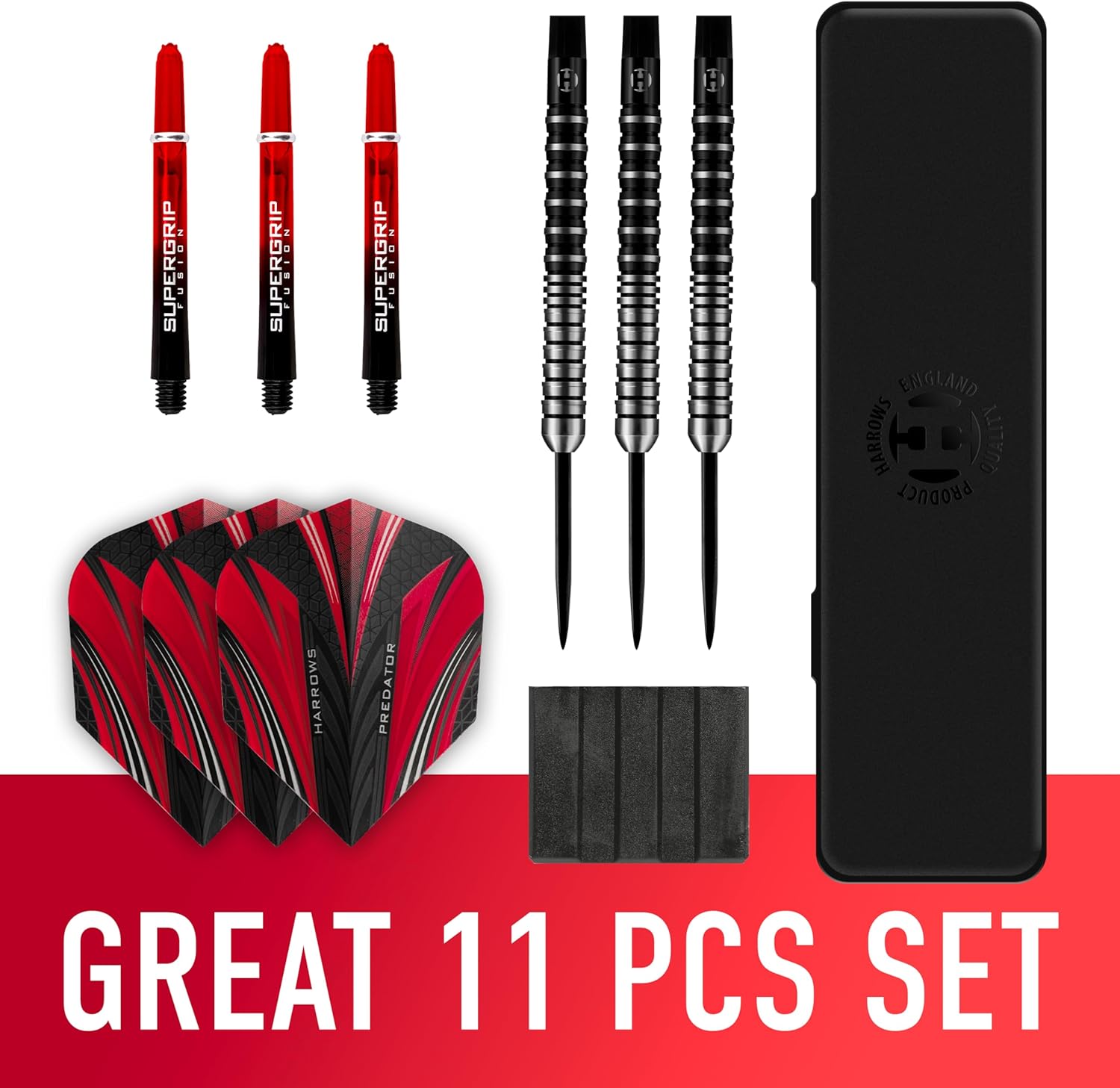 Harrows Predator - Freccette con Punta in Acciaio - immagine 2