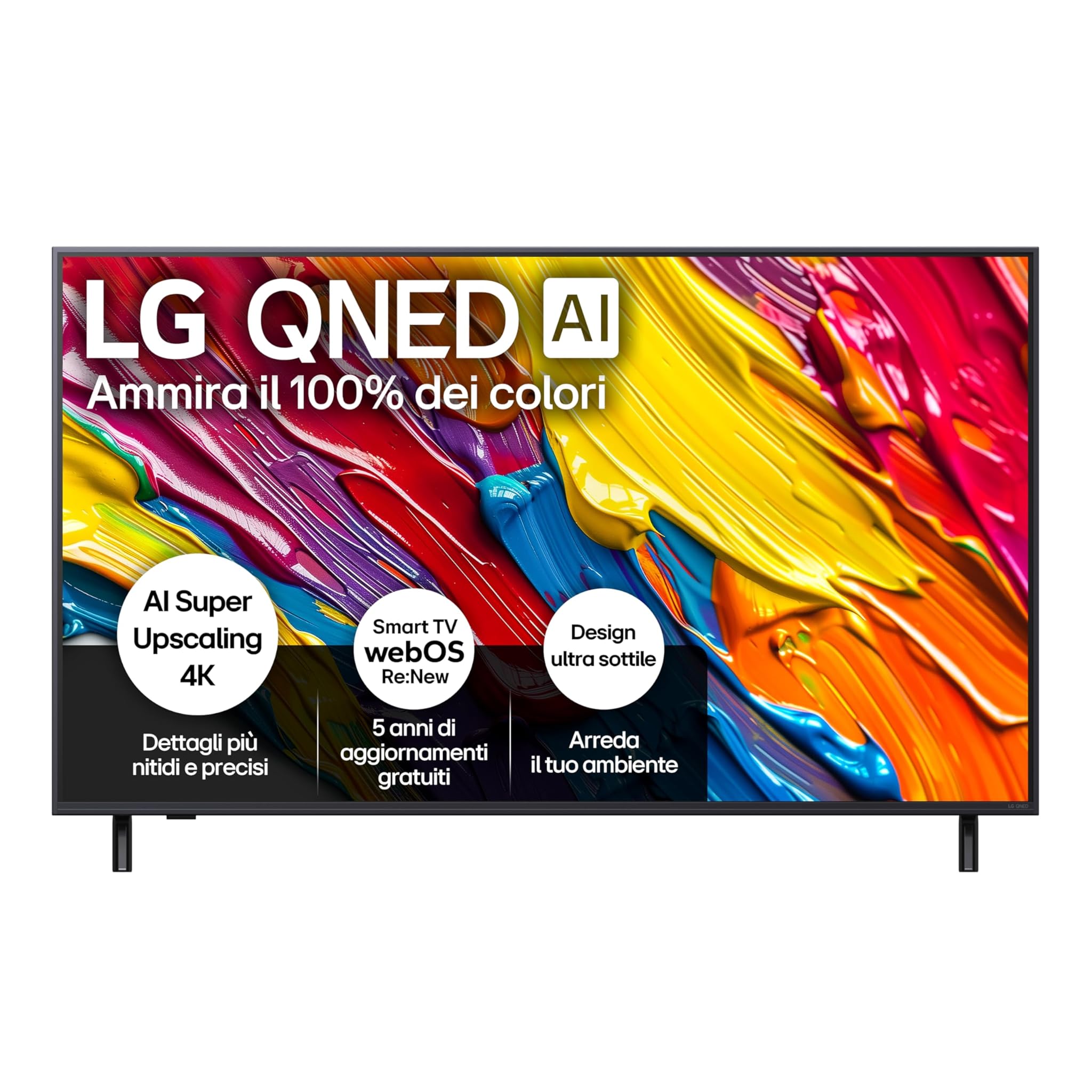 Lg QNED AI QNED84 - Smart TV 4K 55 pollici (2025)