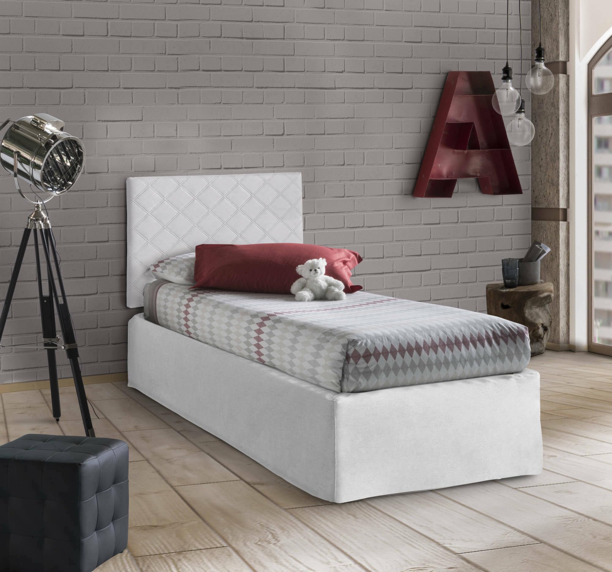 Talamo Italia Cleofe - Set Testata Ecopelle con Rete