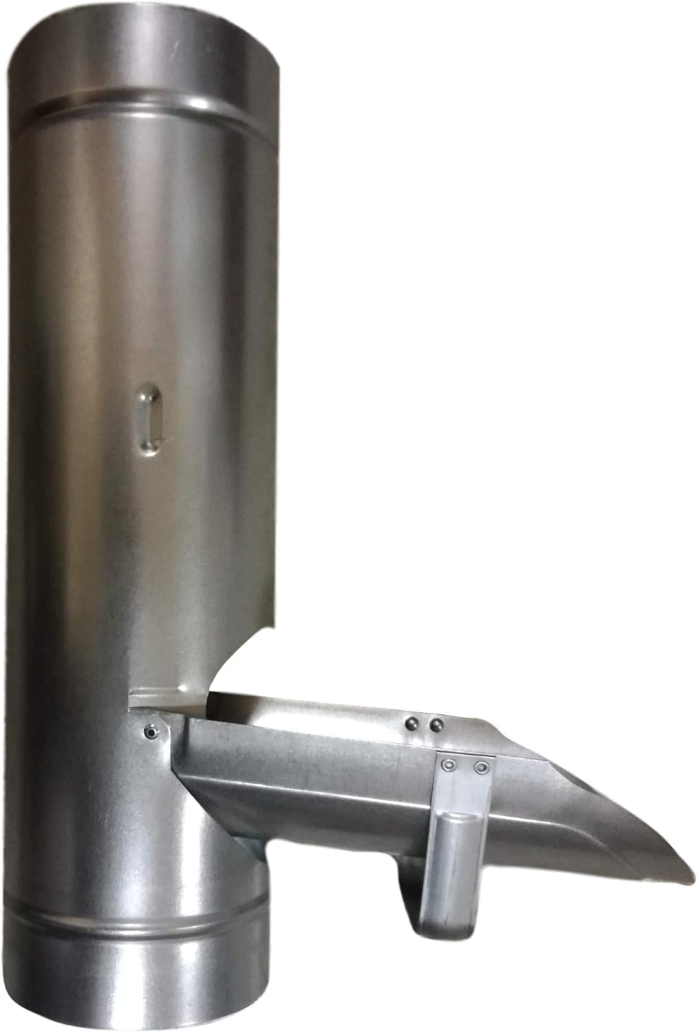 Deviatore per acqua piovana 100 mm, in metallo, acciaio zincato, per grondaie