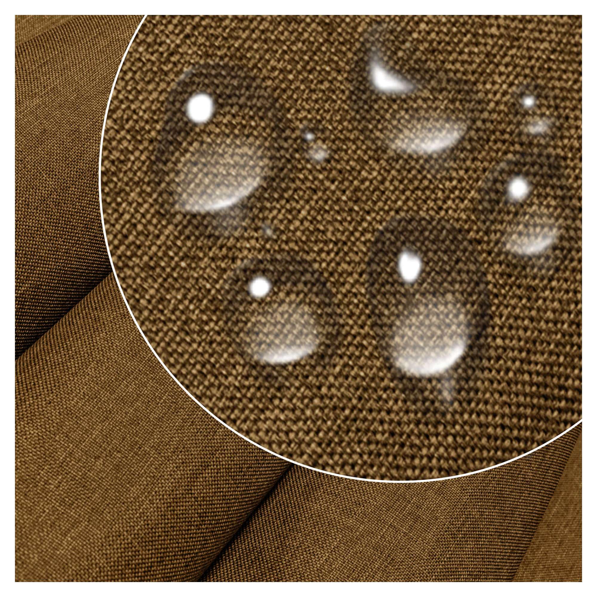 Dreamroots Tessuto Impermeabile al Metro 160 cm, Cinnamon 5M