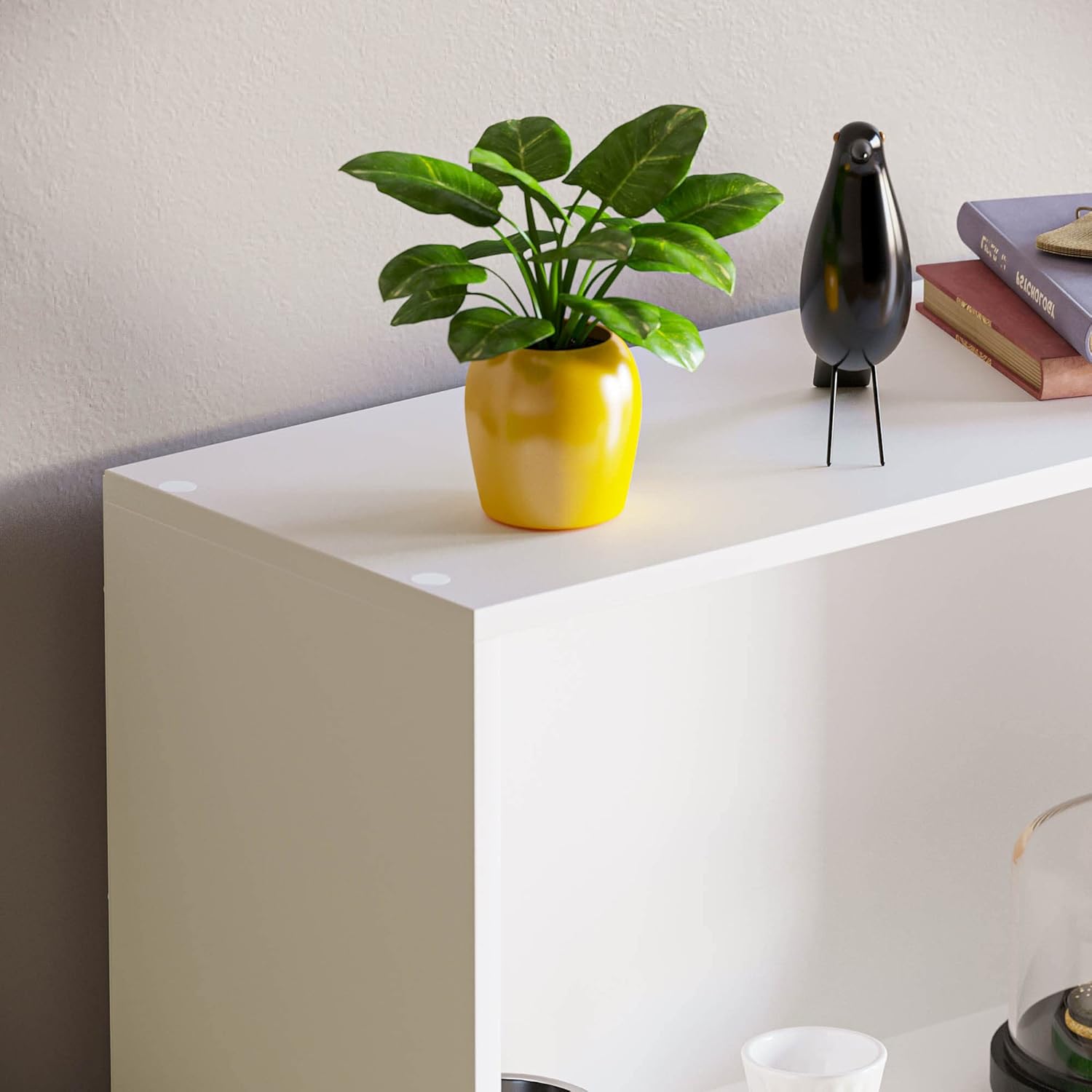 Vida Designs Cambridge Libreria 3 Ripiani, Bianco - immagine 5