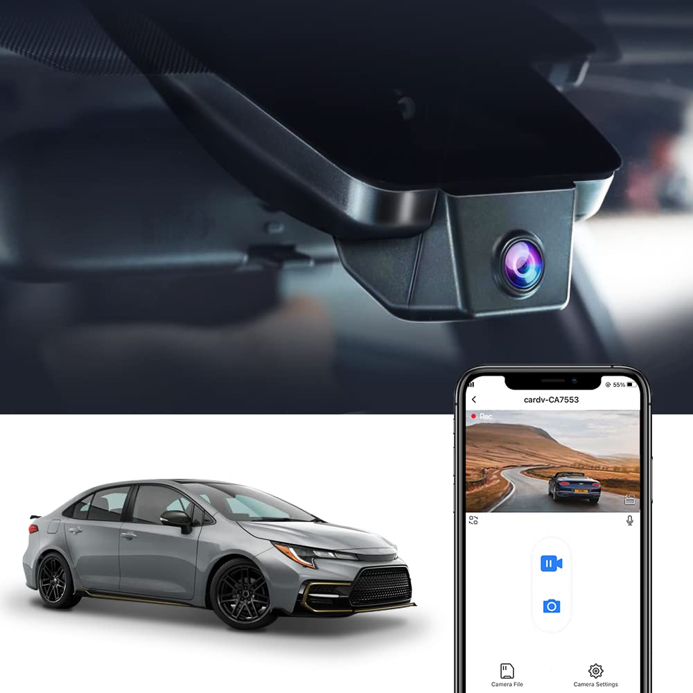 Fitcamx Dash Cam 4K per Toyota Corolla 2019-2022