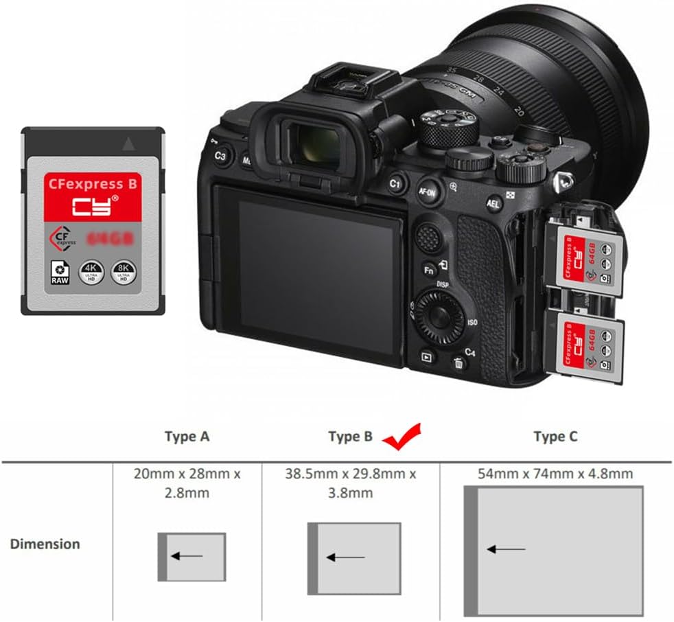 Xiwai CFEXPRESS TYP-B 256 GB - Adattatore Scheda Memoria - immagine 3