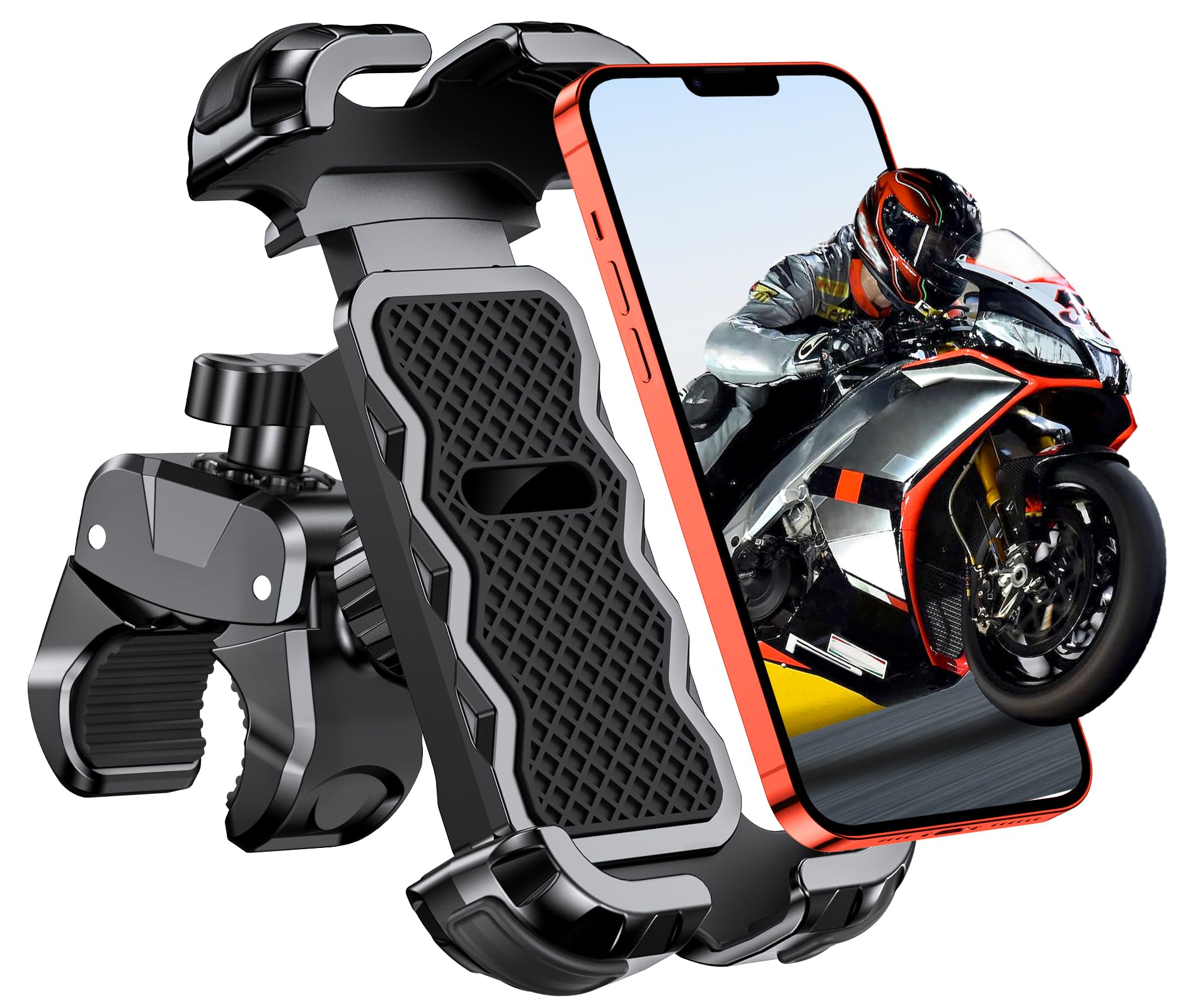 Babacom Porta Cellulare Moto Ultra Stabile