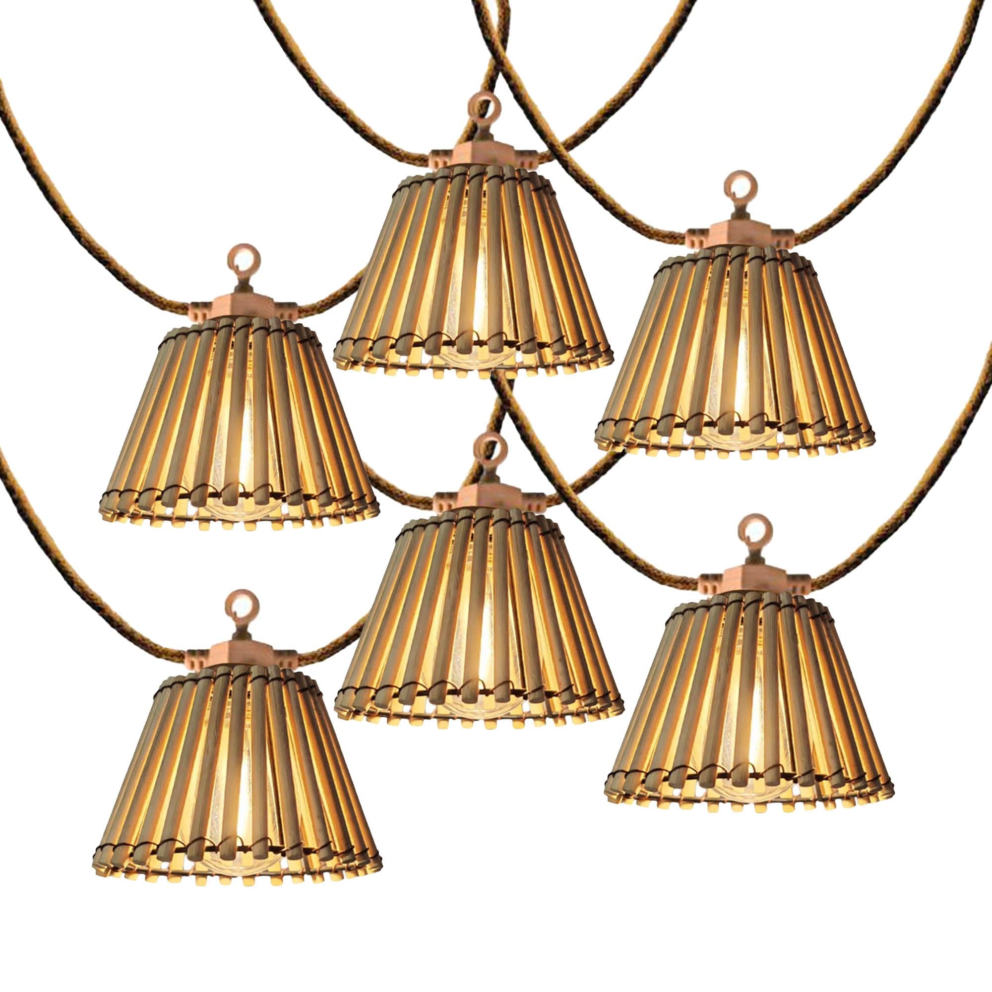 Ghirlanda Luminosa Solare NATURA LIGHT HYBRID 13m