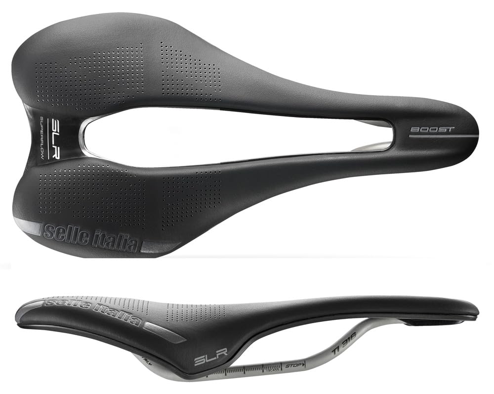 Selle Italia SLR Boost Superflow Ti, Selle Unisex Adulto