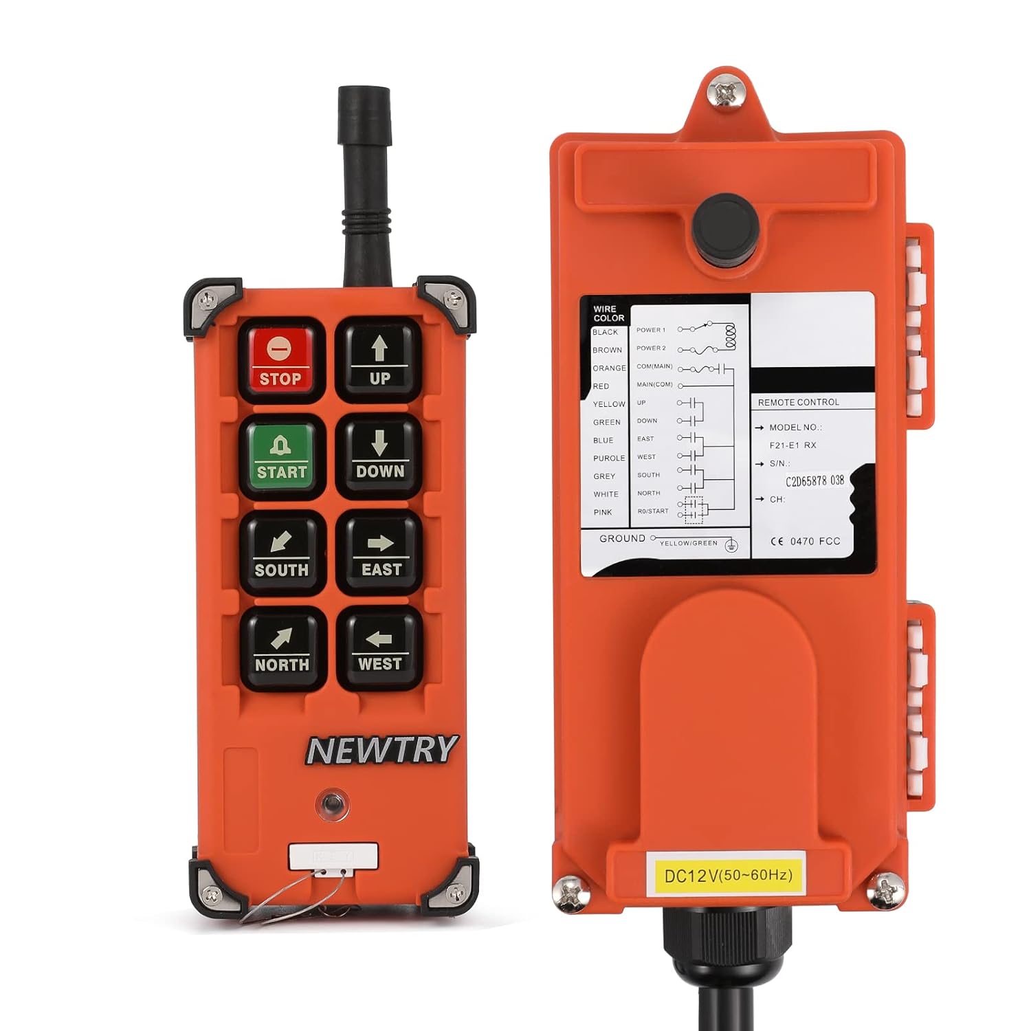 NEWTRY - Telecomando Wireless per Gru 12V - immagine 1