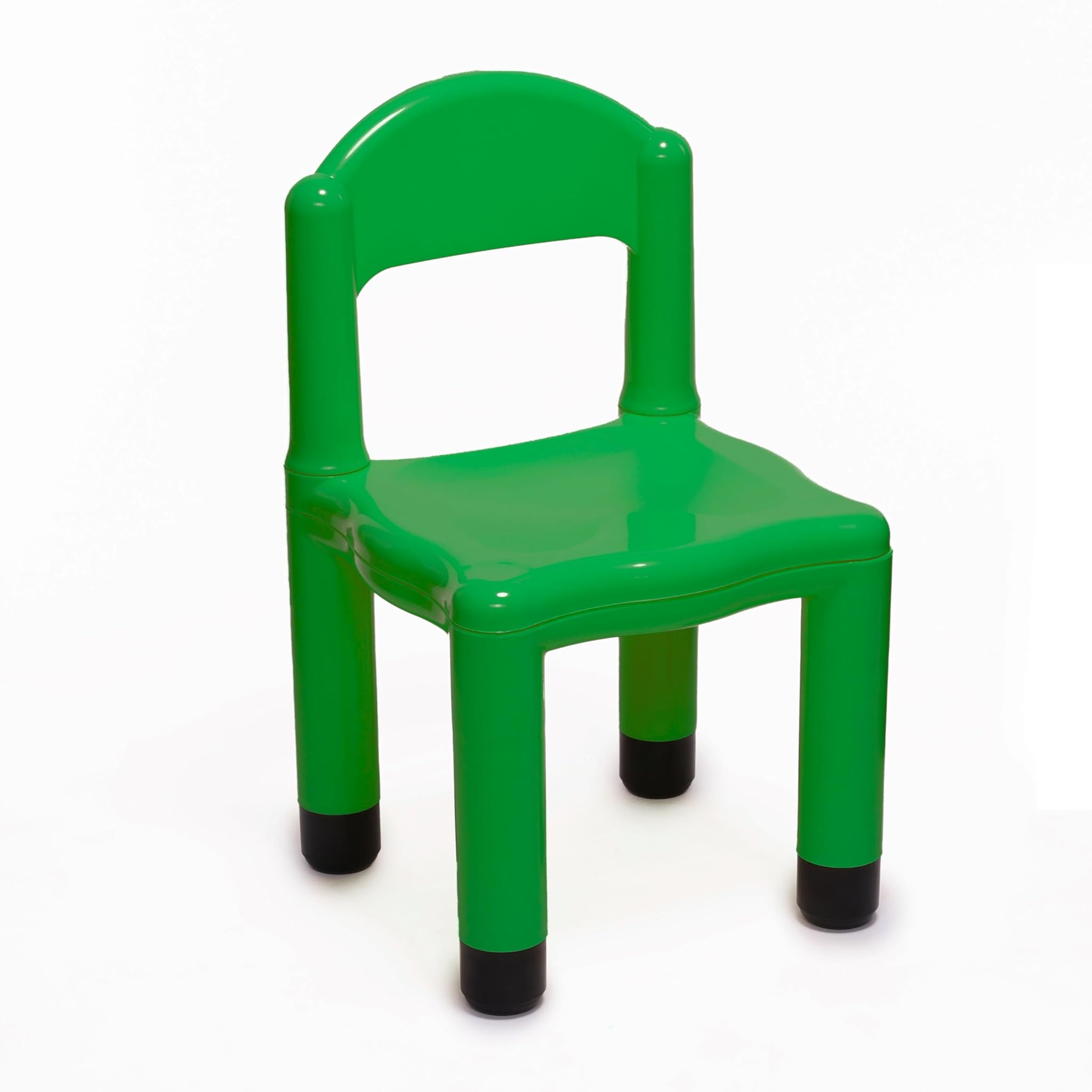 Italveneta Didattica Seggiolina Plastica Verde per Bambini