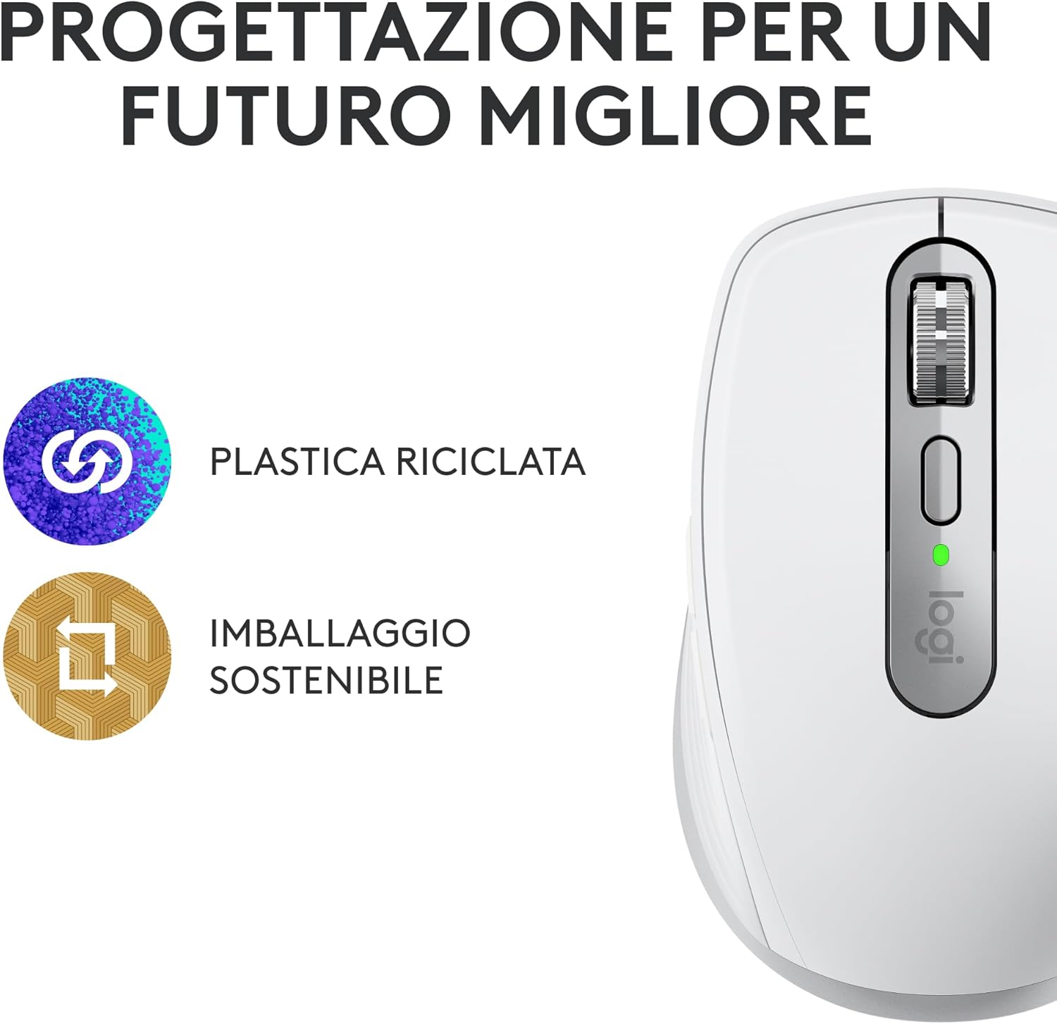 Logitech MX Anywhere 3S - Mouse Wireless Compatto 8K DPI - immagine 10