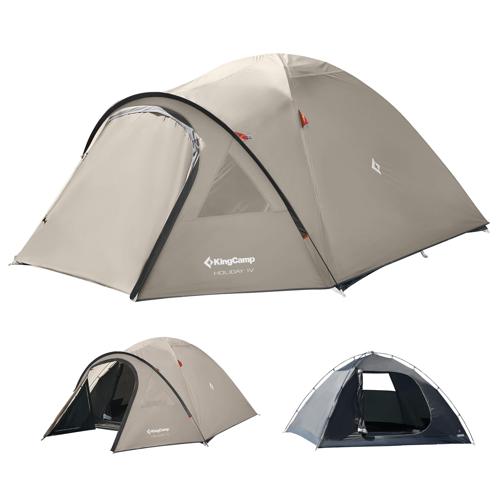 Kingcamp Tenda Campeggio Leggera 2/3 Posti