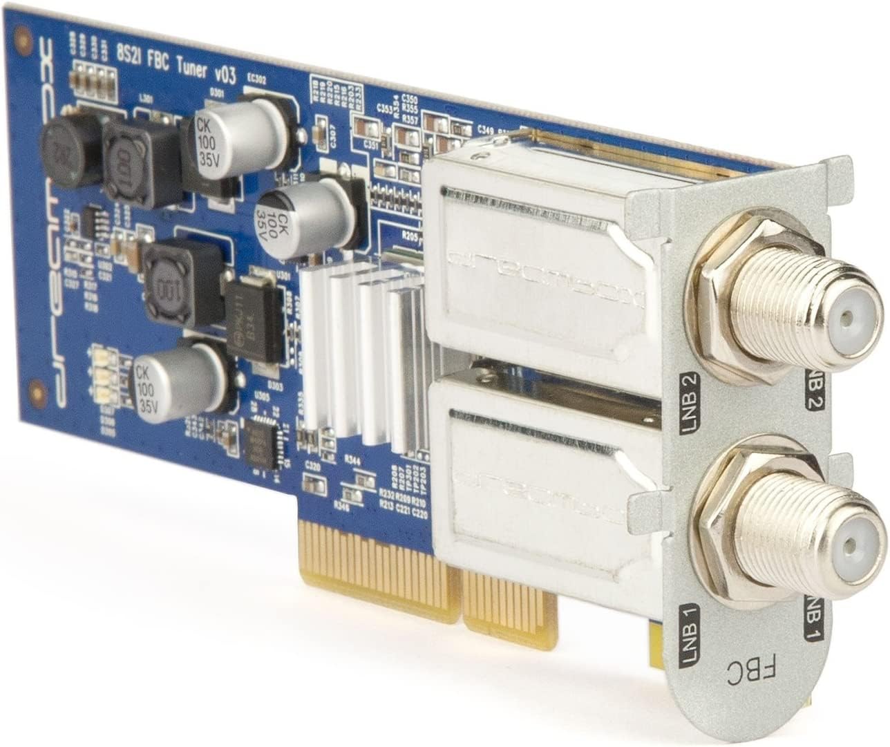 Dream Multimedia DVB-S2X FBC Multistream Twin Tuner DM900/920 (8 Demodulatoren)