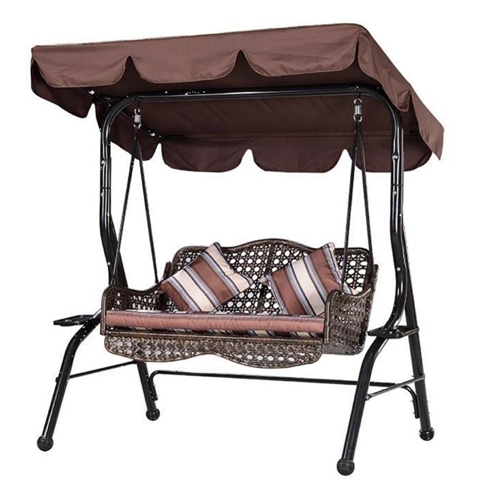 Kkplzz Baldacchino di Ricambio per Dondolo da Giardino