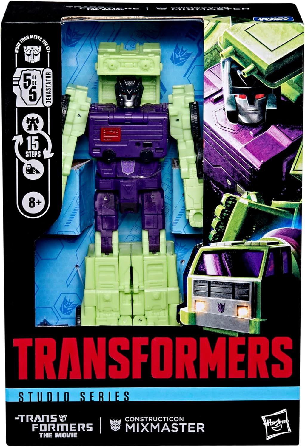 Transformers Studio Series Voyager Class - Constructicon Mixmaster - immagine 4