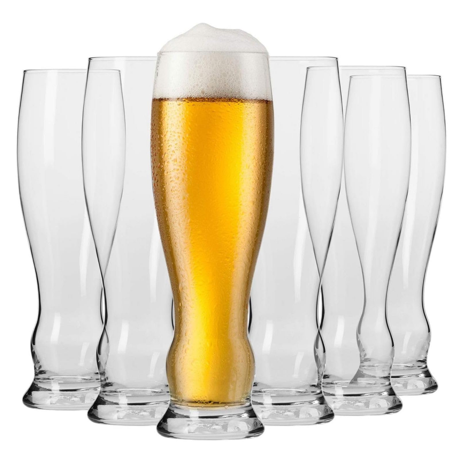 Krosno Bicchieri Birra Weizen Vetro 0,5 Litri, Set di 6