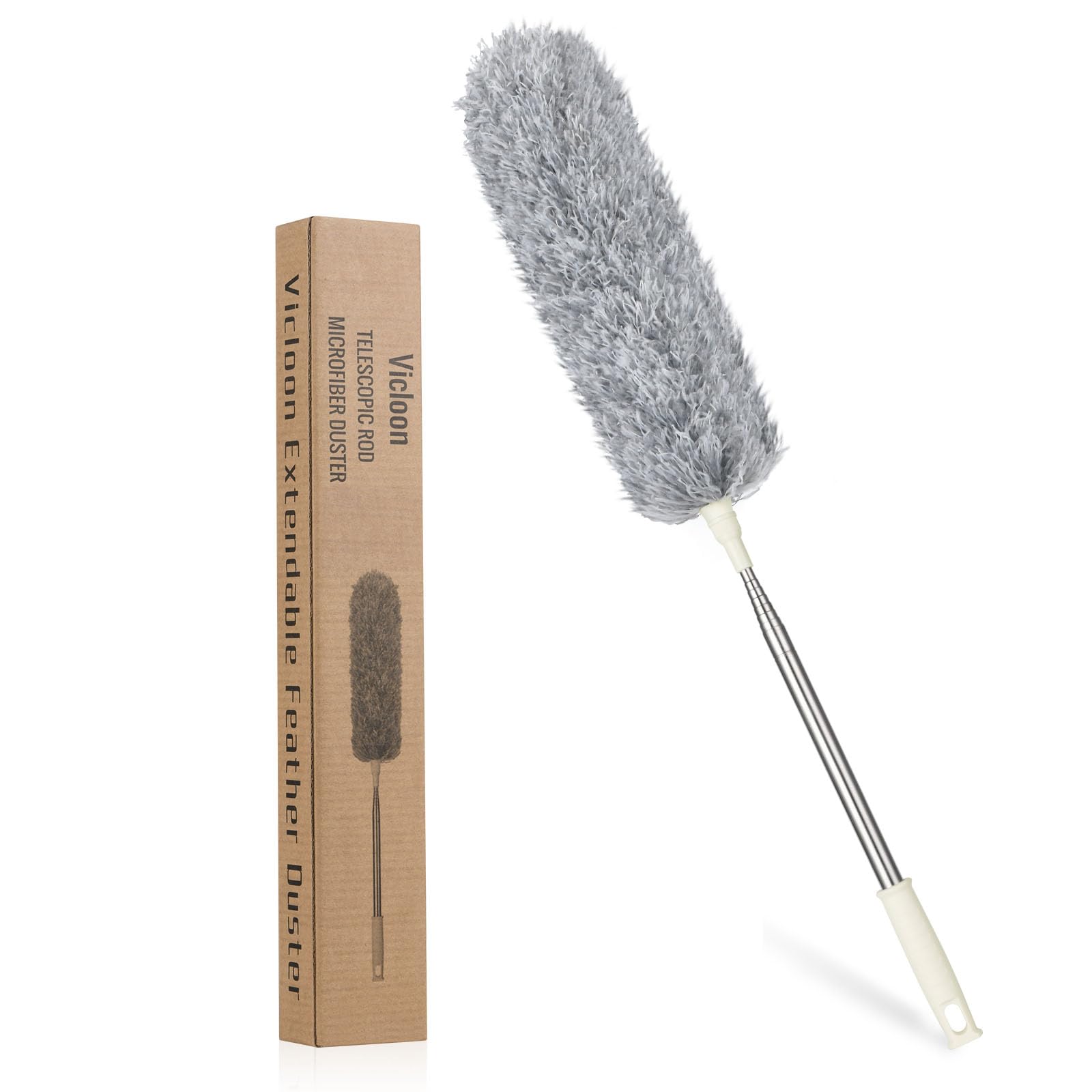 Vicloon Spolverino Allungabile in Microfibra 243cm