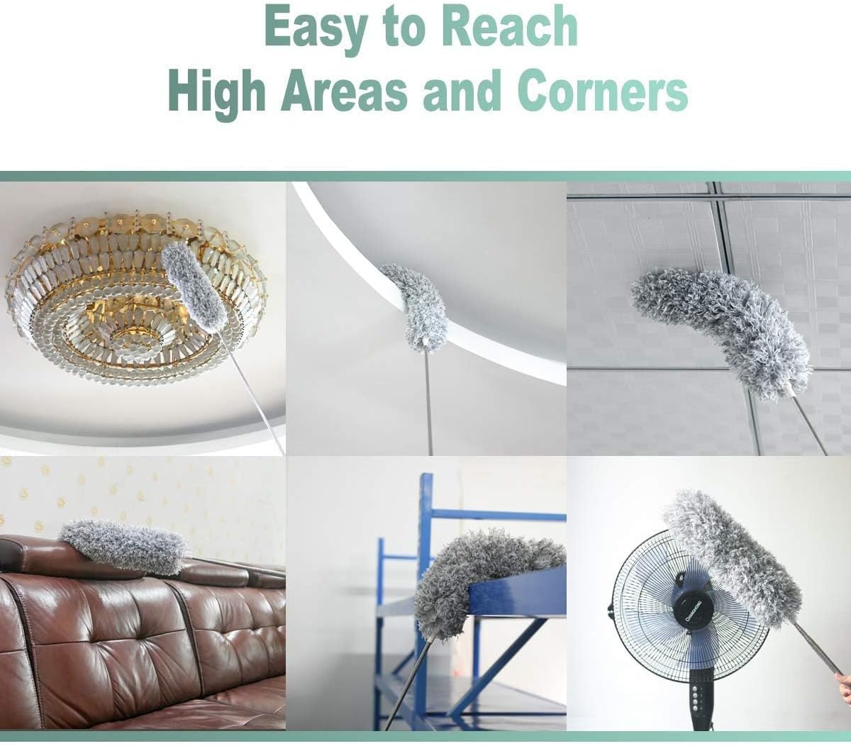 Vicloon Spolverino Allungabile in Microfibra 243cm - immagine 6