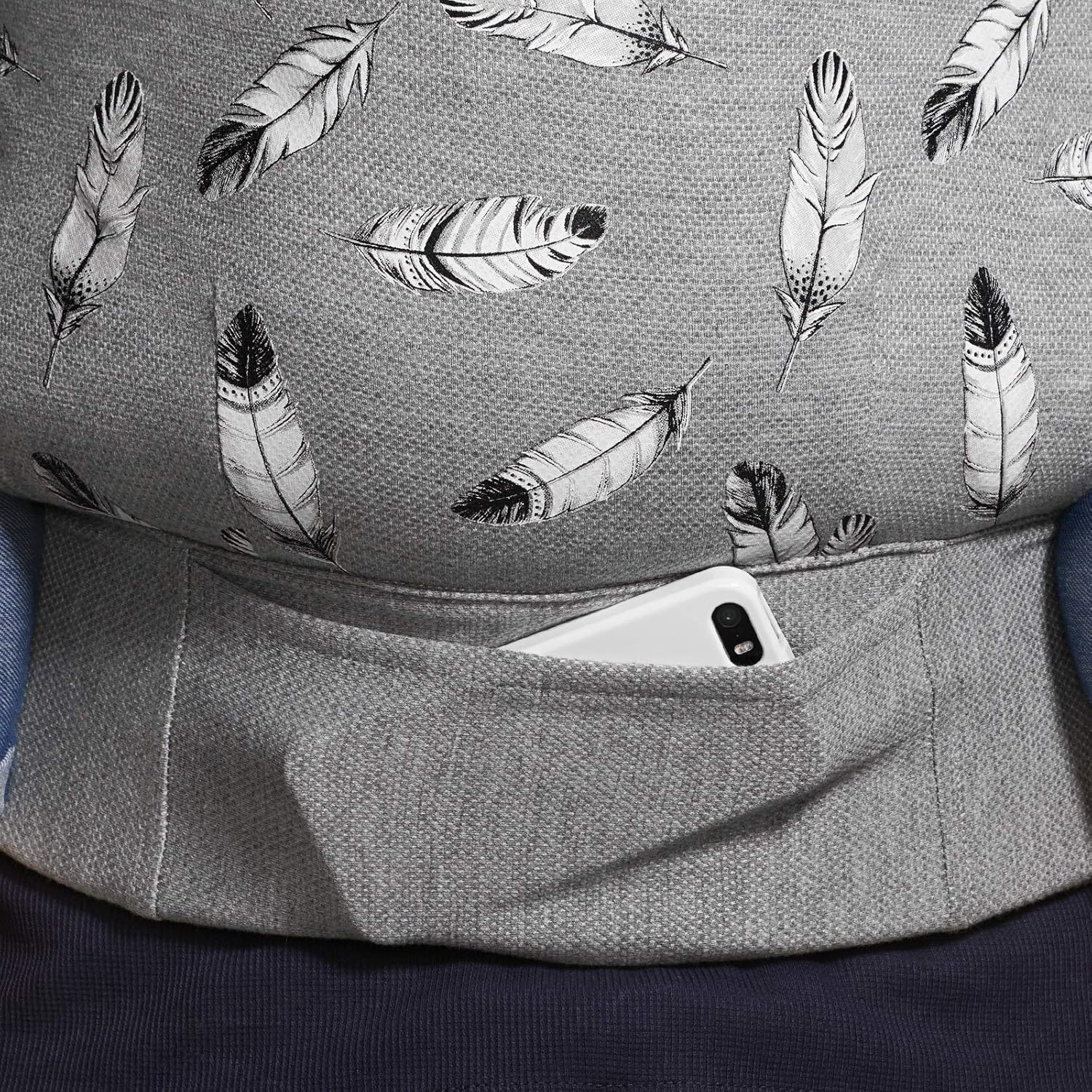 Kinderkraft Marsupio Ergonomico MILO, Grigio - immagine 11