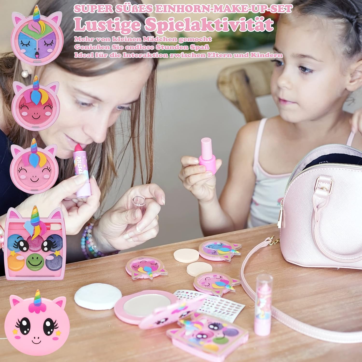 Set Trucchi Bambina Lavabile - Valigetta Trucco - immagine 4