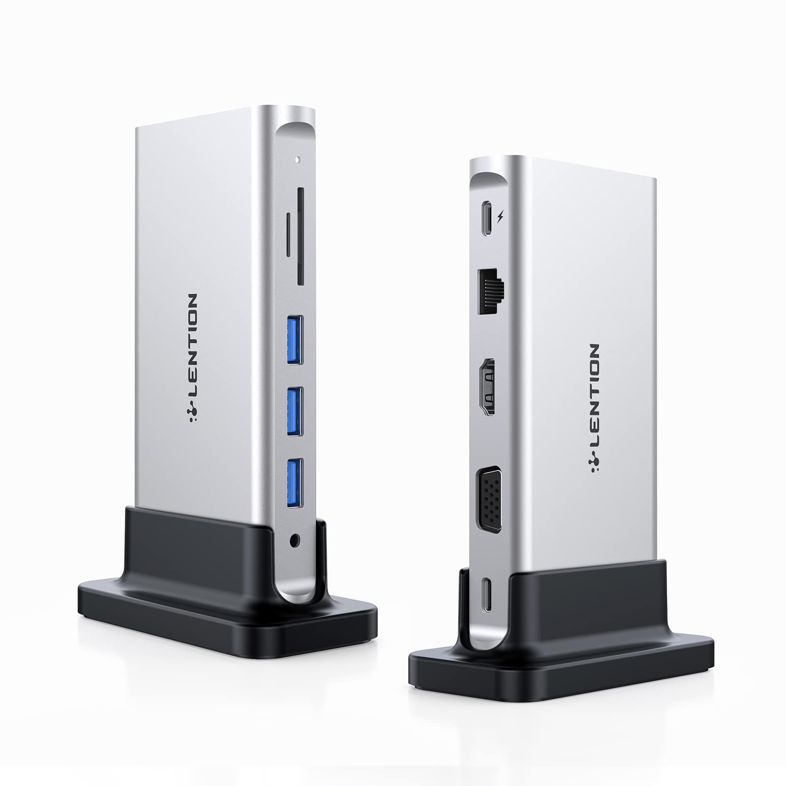 Lention Docking Station USB C HDMI 4K PD 100W