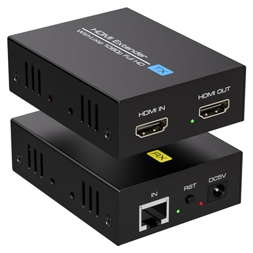 Vedindust HDMI Extender 120M/393FT su Cavo Cat5e/6/7/8