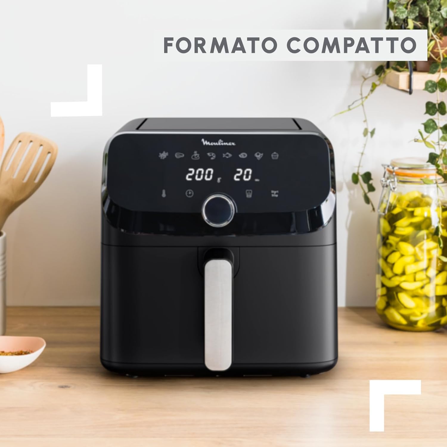 Moulinex Easy Fry Mega - Friggitrice ad Aria 7.5 Litri - immagine 3