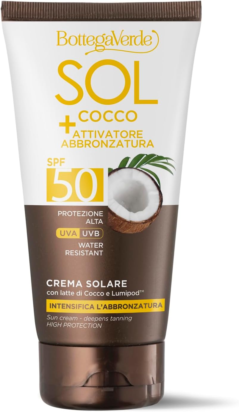 Bottega Verde SOL Cocco + Attivatore di abbronzatura SPF50 - immagine 1