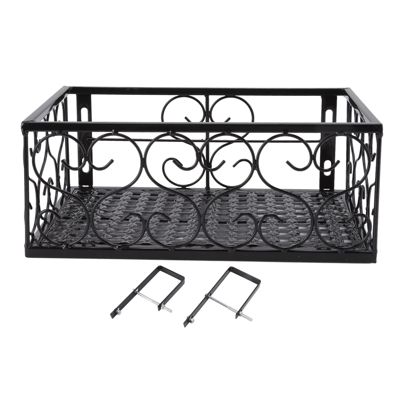 Supporto per Vaso di Fiori in Ferro Addensato