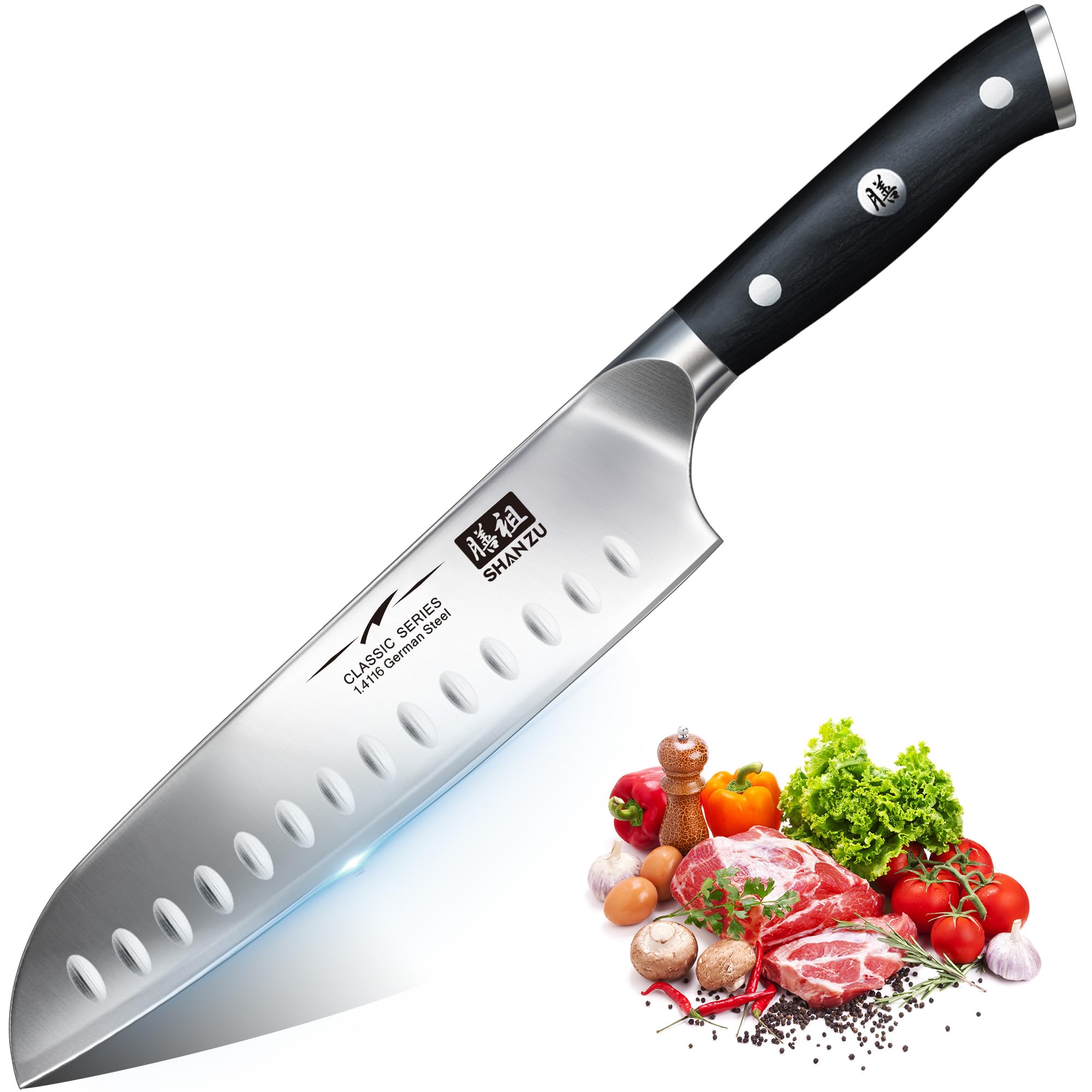 Shan Zu Coltello Santoku Giapponese 18 cm