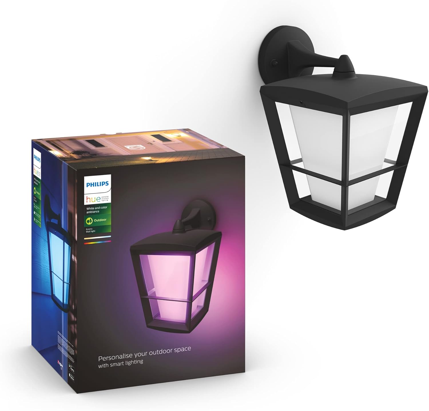 Philips Hue White and Color Ambiance - Lampada Smart da Parete - immagine 2