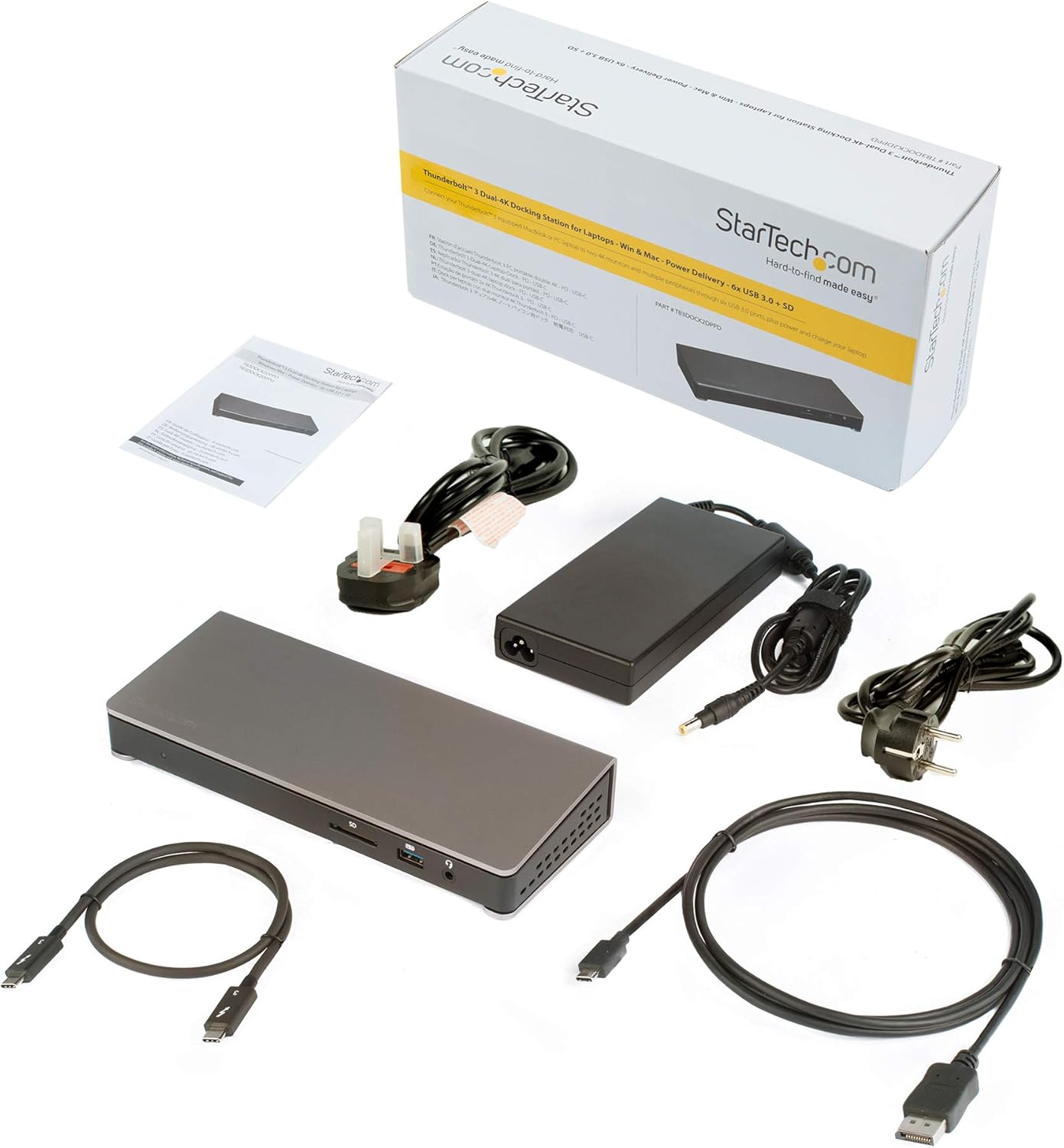 Startech.com Dock Thunderbolt 3 con Lettore SD - immagine 5