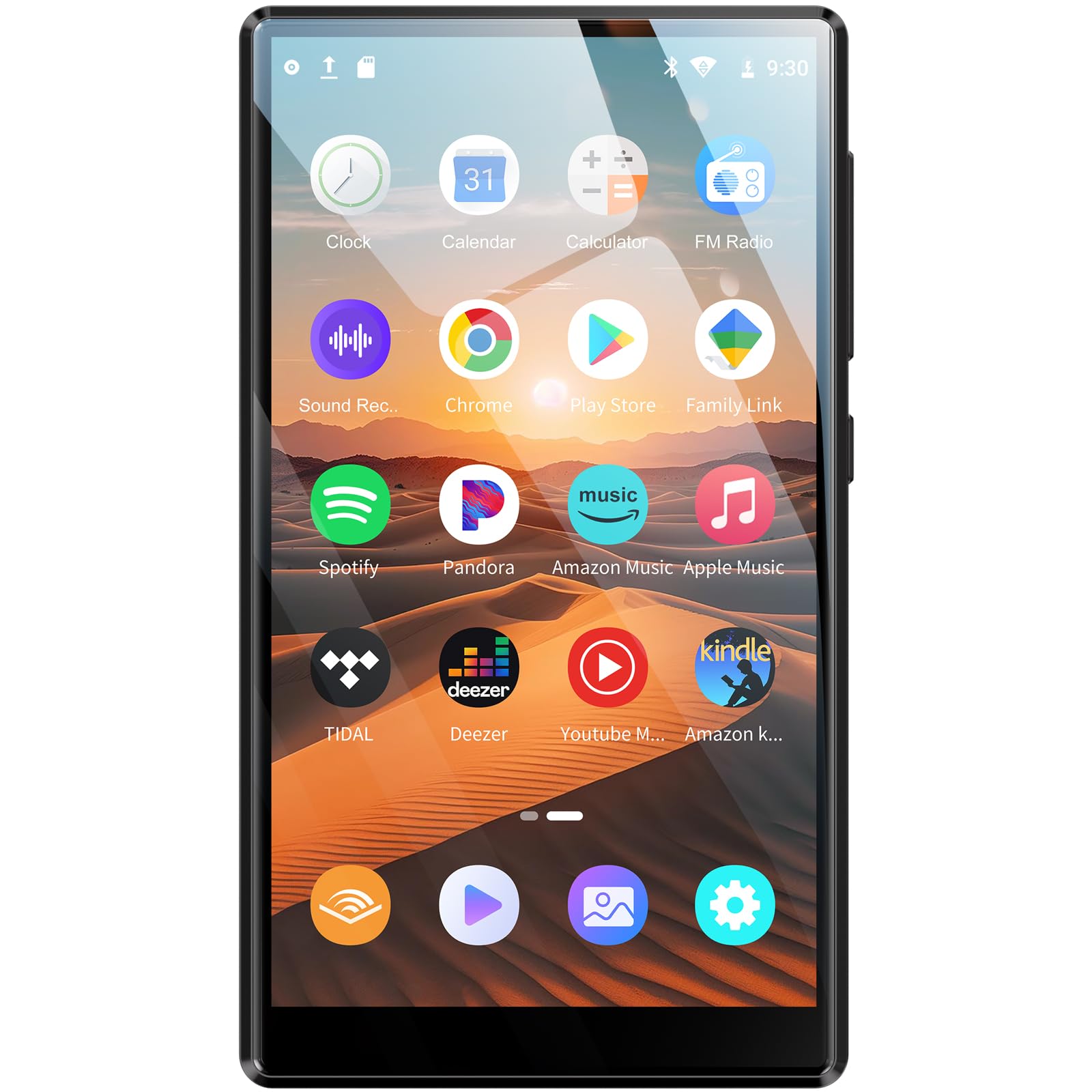 Oilsky Lettore MP3 con Bluetooth e WiFi 96GB